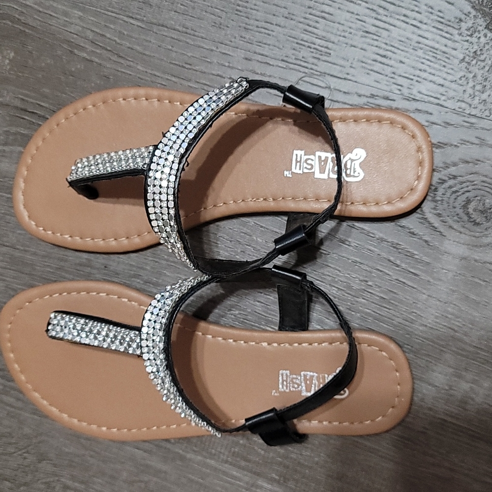 Woman's rhinestone sandals